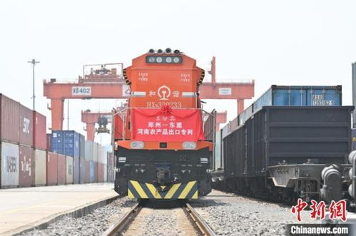 鄭州通達東盟 越南農產品出口專列首發，譜寫跨境運輸服務新篇章